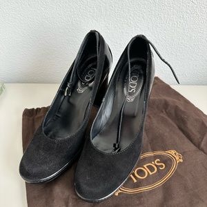 Tod's Heeled Ankle Strap Pumps